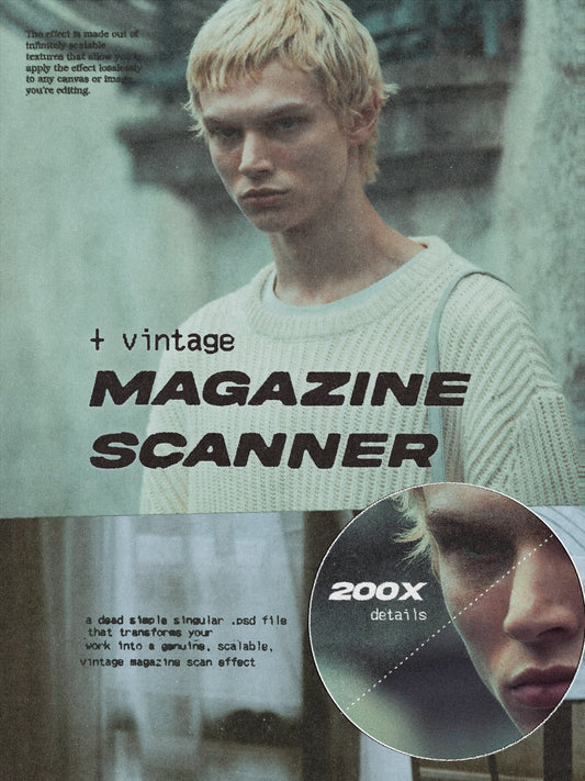 Vintage Magazine Scanner